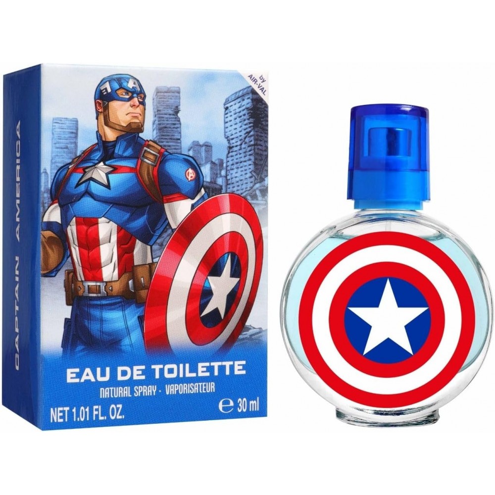 Disney Marvel Captain America - Eau De Toilette Uomo 30 Ml Vapo 