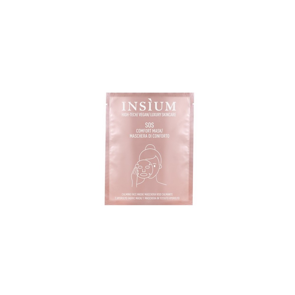 Insium SOS Maschera Di Conforto - Trattamento Riparatore Rossori Pelli Sensibili Monodose 