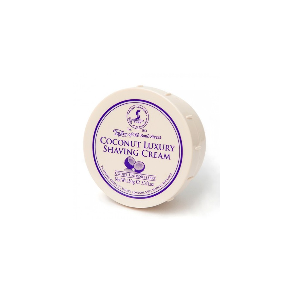 Taylor Of Old Bond Street Coconut Luxury Shaving Cream - Crema Da Barba 150 G 