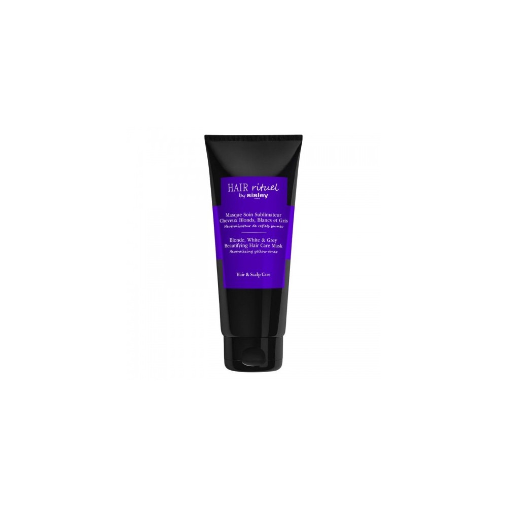 Sisley Masque Soin Sublimateur Cheveux Blonds Blancs Et Gris - Trattamento Neutralizzante Per Riflessi Indesiderati 200 Ml 