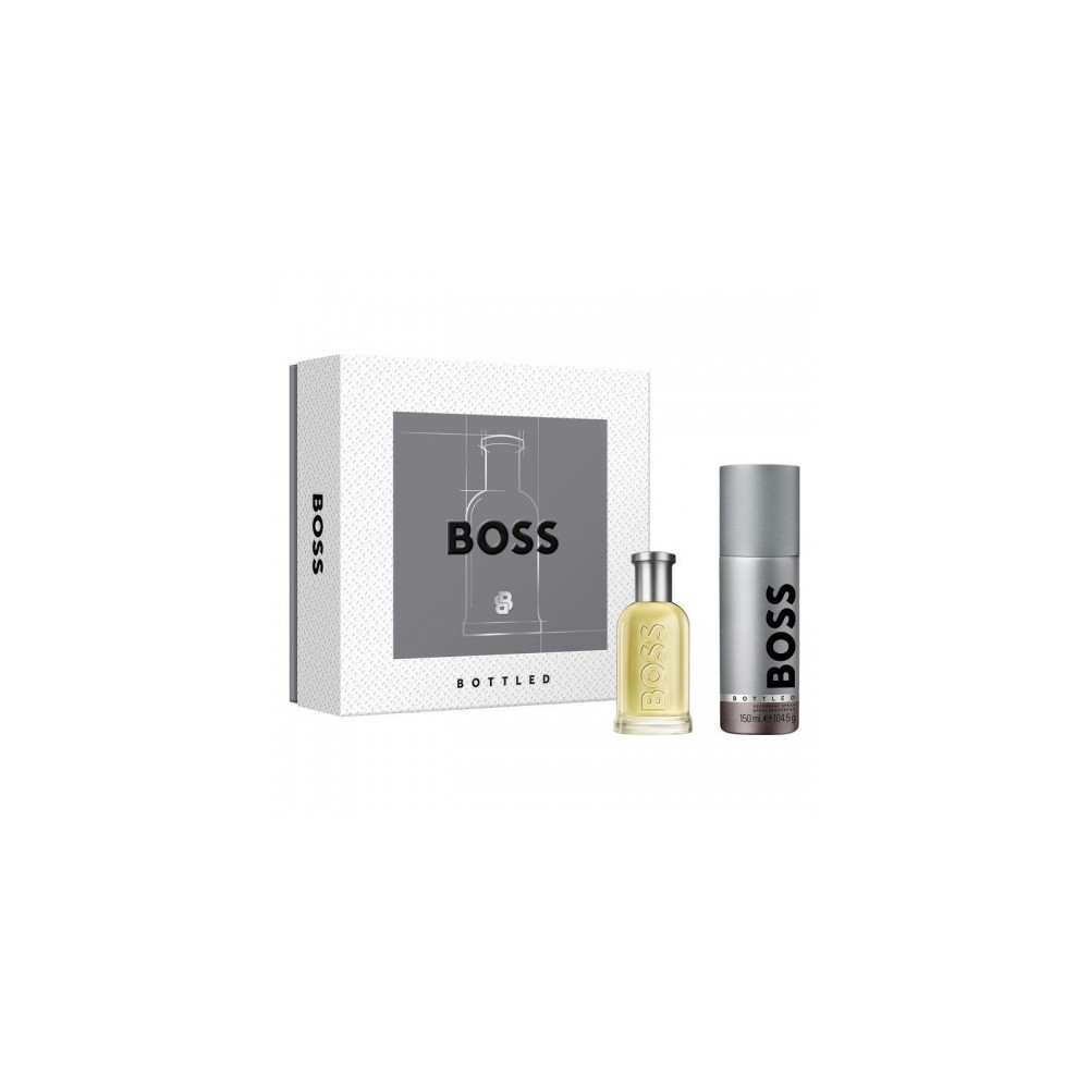 Hugo Boss Bottled - Eau De Toilette Uomo 50 Ml + Deodorante Spray 150 Ml 