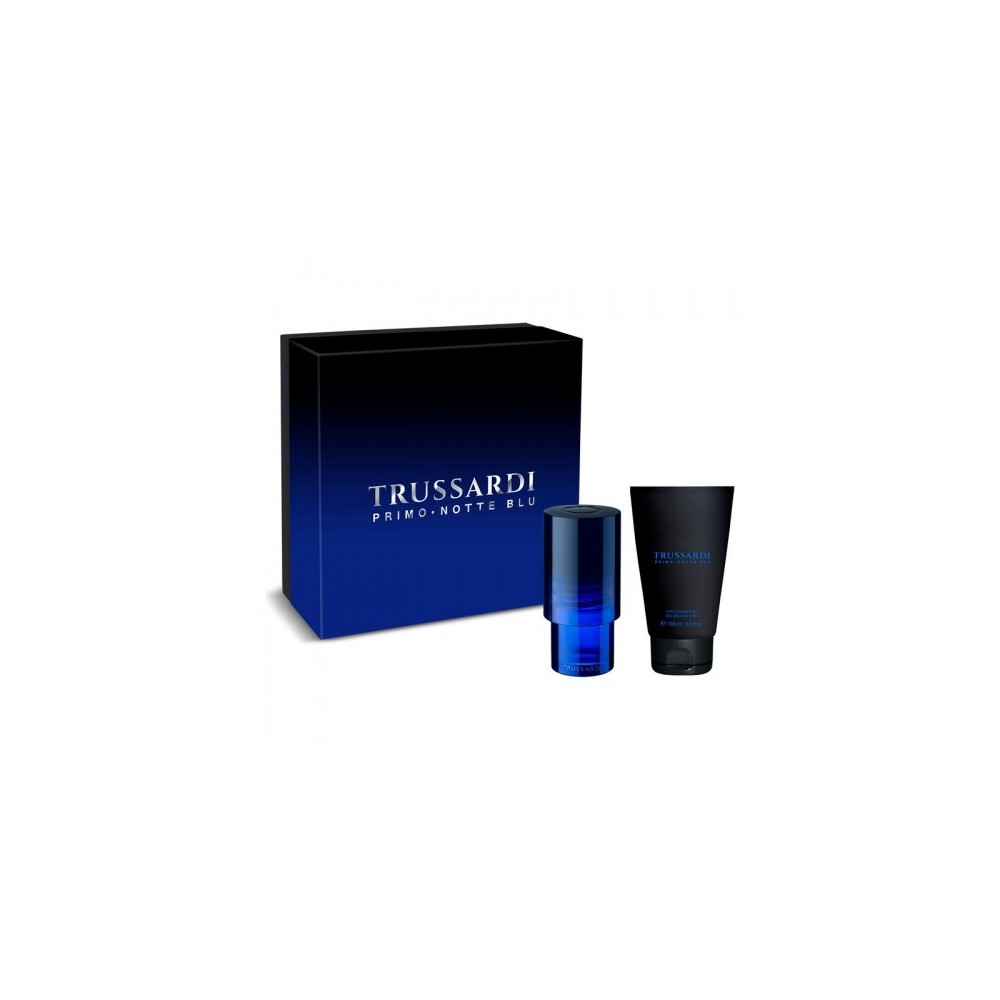 Trussardi Primo Notte Blu - Eau De Parfum Uomo 50 Ml Vapo + Shower Gel 100 Ml 
