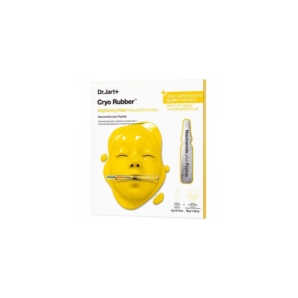 Dr.Jart+ Cryo Rubber Brightening Mask - Maschera Viso 36 g + 4 g 