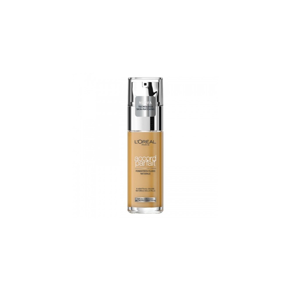 L'Oreal Paris Accord Parfait - Fondotinta Fluido Naturale N. 4.D/4.W Natural Dore 