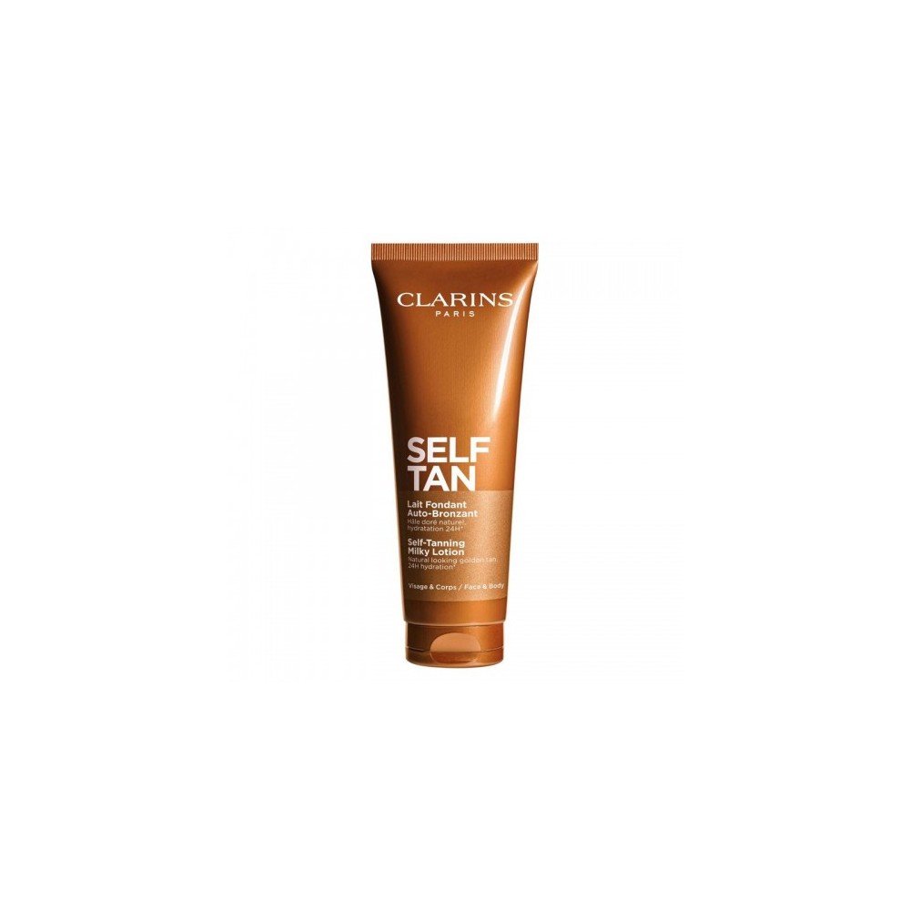 Clarins Self Tan Lait Fondant Auto-Bronzant - Lozione autoabbronzante 125 Ml 