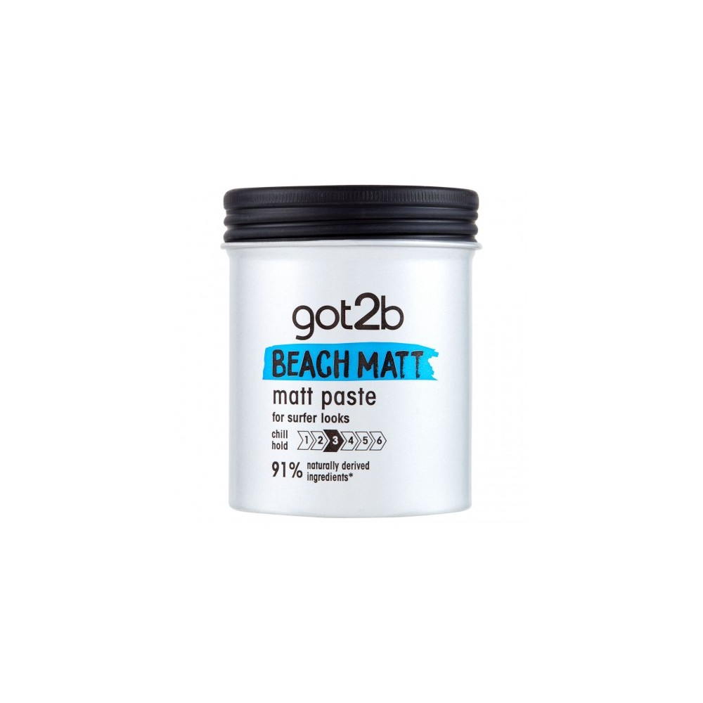 Got2B Beach Matt Matt Paste - Pasta Modellante a fissaggio medio e finish opaco 100 ml 