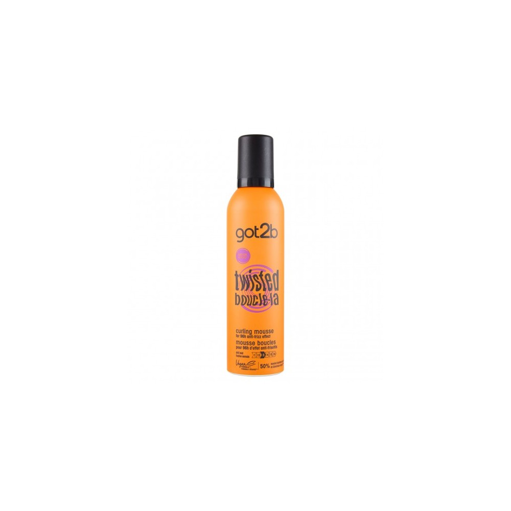 Got2B Twisted Boucle-la - Mousse per capelli ricchi 250 ml 