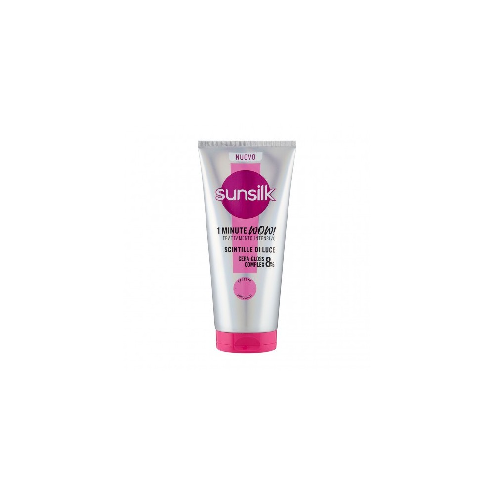 Sunsilk Scintille Di Luce 1 Minute Wow - Trattamento Intensivo per Brillantezza e SetositÃ  180 ml 