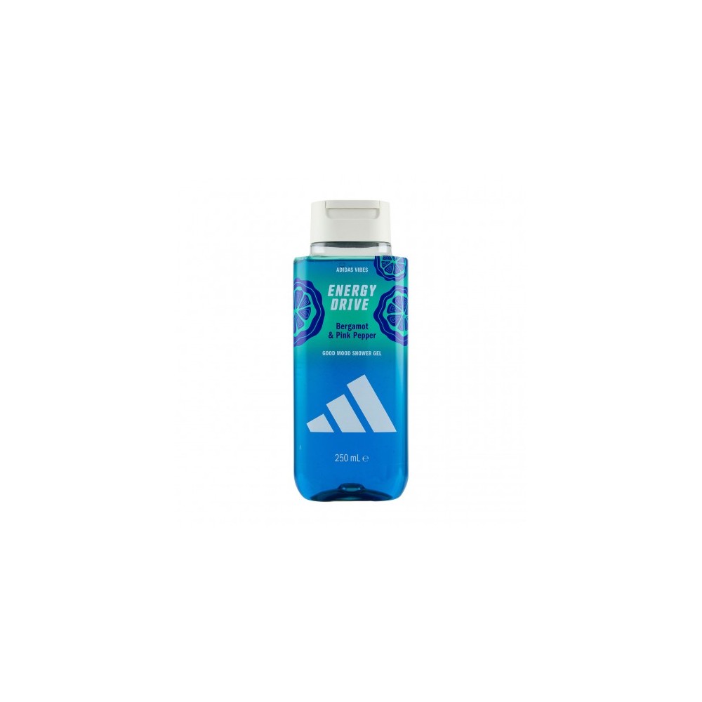 Adidas Vibes Energy Drive Bergamot & Pink Pepper - Docciaschiuma Energizzante 250 ml 