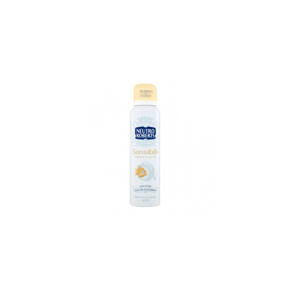 Neutro Roberts Sensibile Avena e Latte - Deodorante Spray 150 ml 