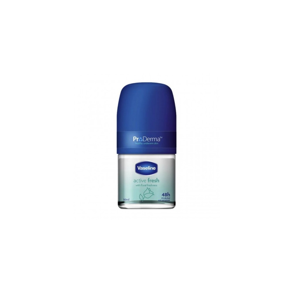 Vaseline Active Fresh - Deodorante Roll-On 50 ml 