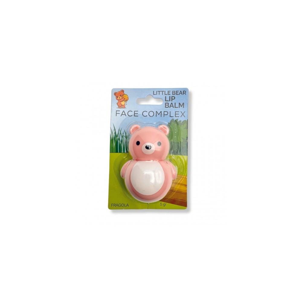 Face Complex Little Bear - Balsamo labbra alla fragola 