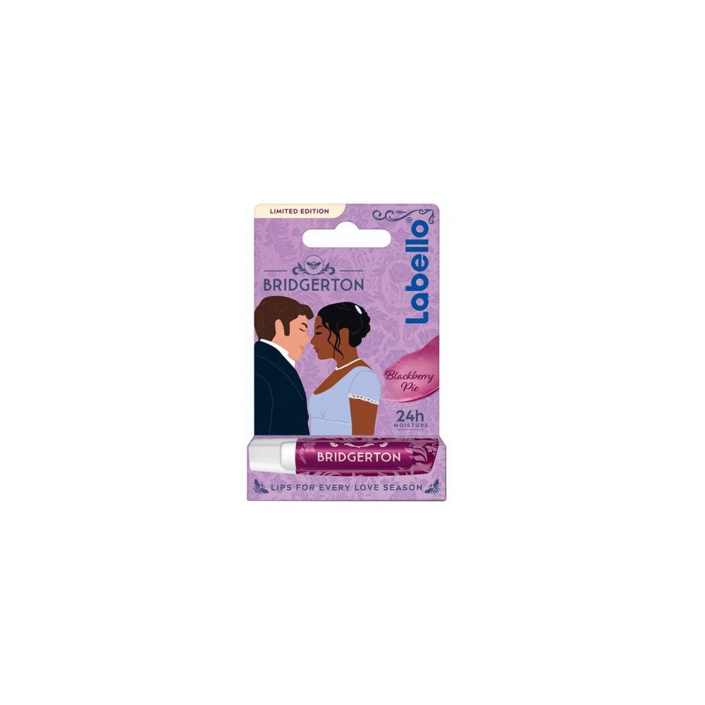 Labello Bridgerton Blackberry Pie - Balsamo Labbra Idratante e Protettivo 5,5 ml 