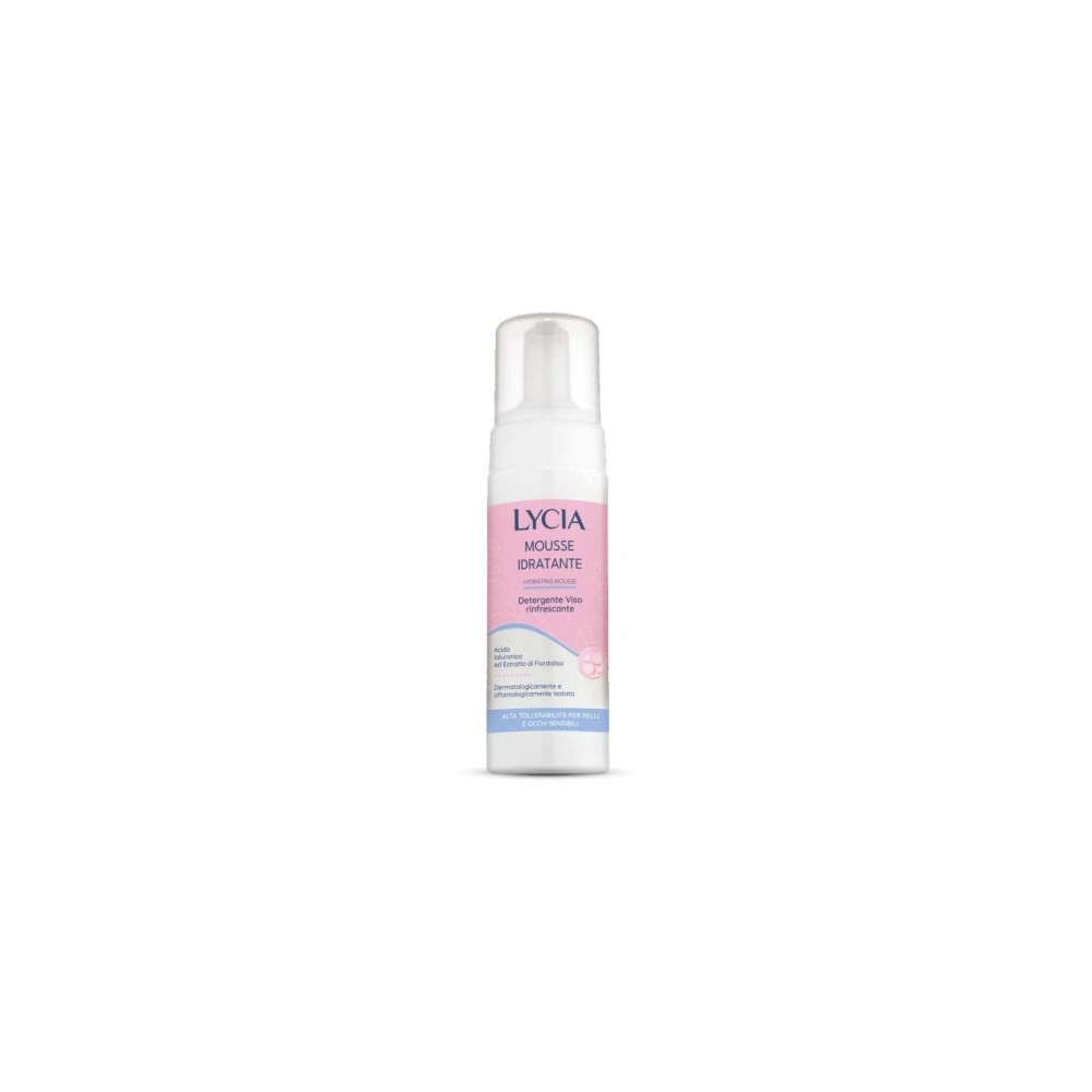 Lycia Mousse Idratante - Detergente Viso Rinfrescante 150 ml 