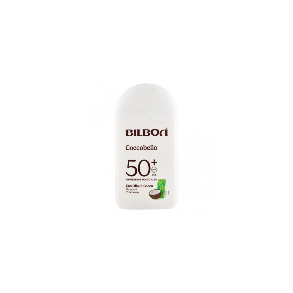 Bilboa Coccobello Spf50+ Crema Solare con olio di cocco 200 ml 