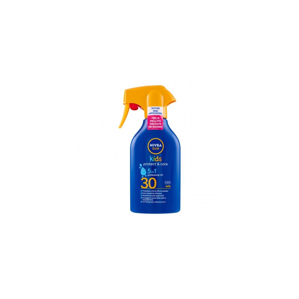 Nivea Sun Kids Protect & Care Spf30 - Protezione Solare Alta Spray 250 ml 