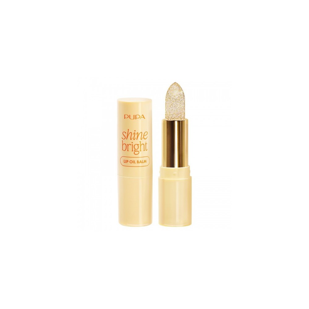 Pupa Shine Bright - Lip Oil Balm N. 01 Crystal Shine 