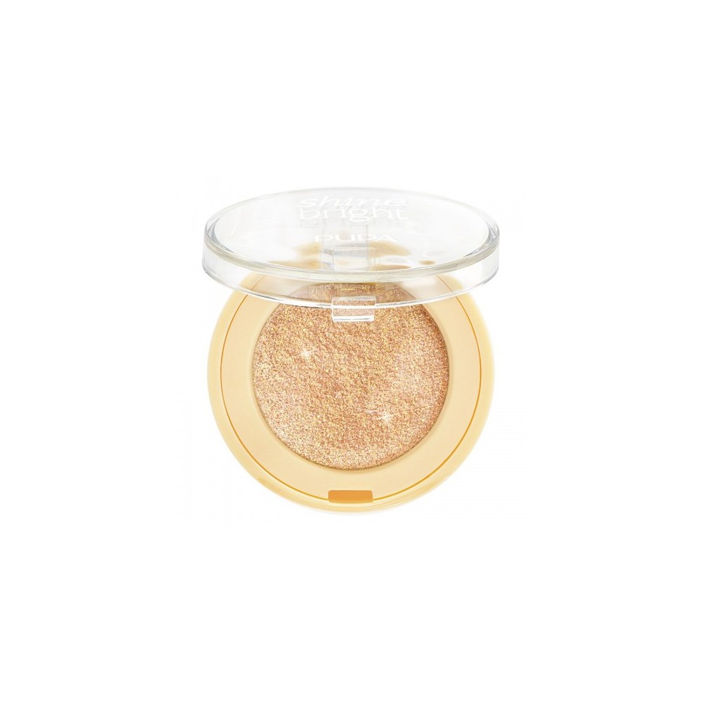 Pupa Shine Bright - Ombretto N. 002 Pure Gold 