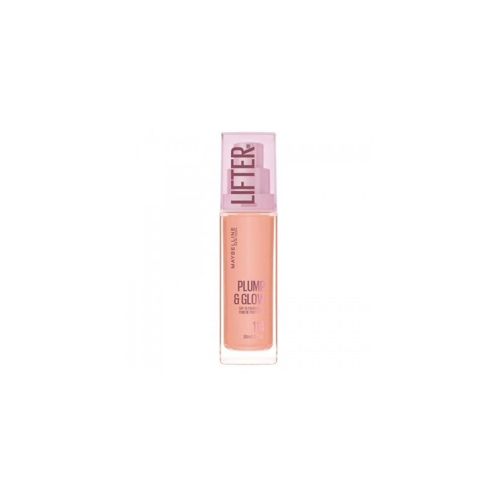Maybelline Lifter Plump & Glow Spf15 Foundation N. 114 