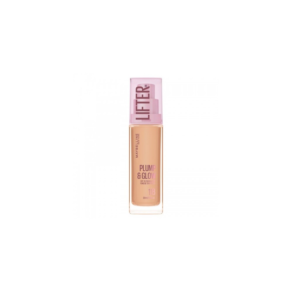 Maybelline Lifter Plump & Glow Spf15 Foundation N. 118 