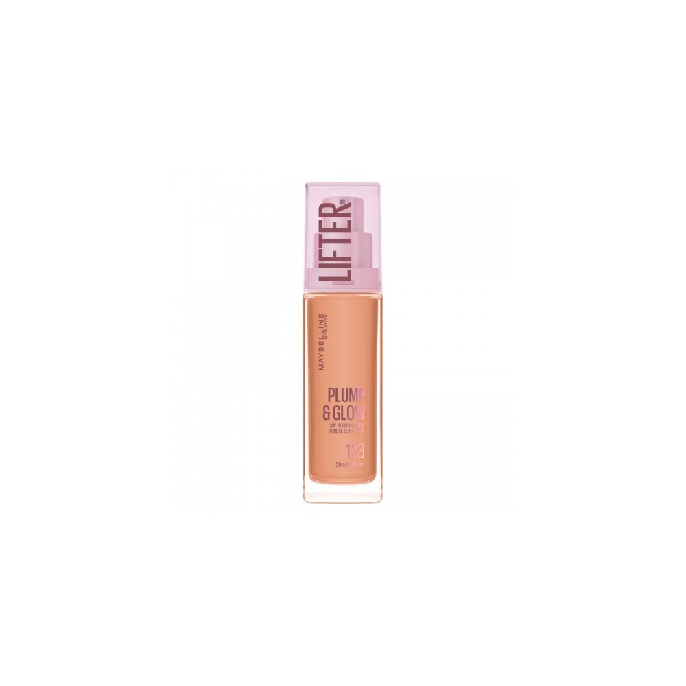Maybelline Lifter Plump & Glow Spf15 Foundation N. 123 