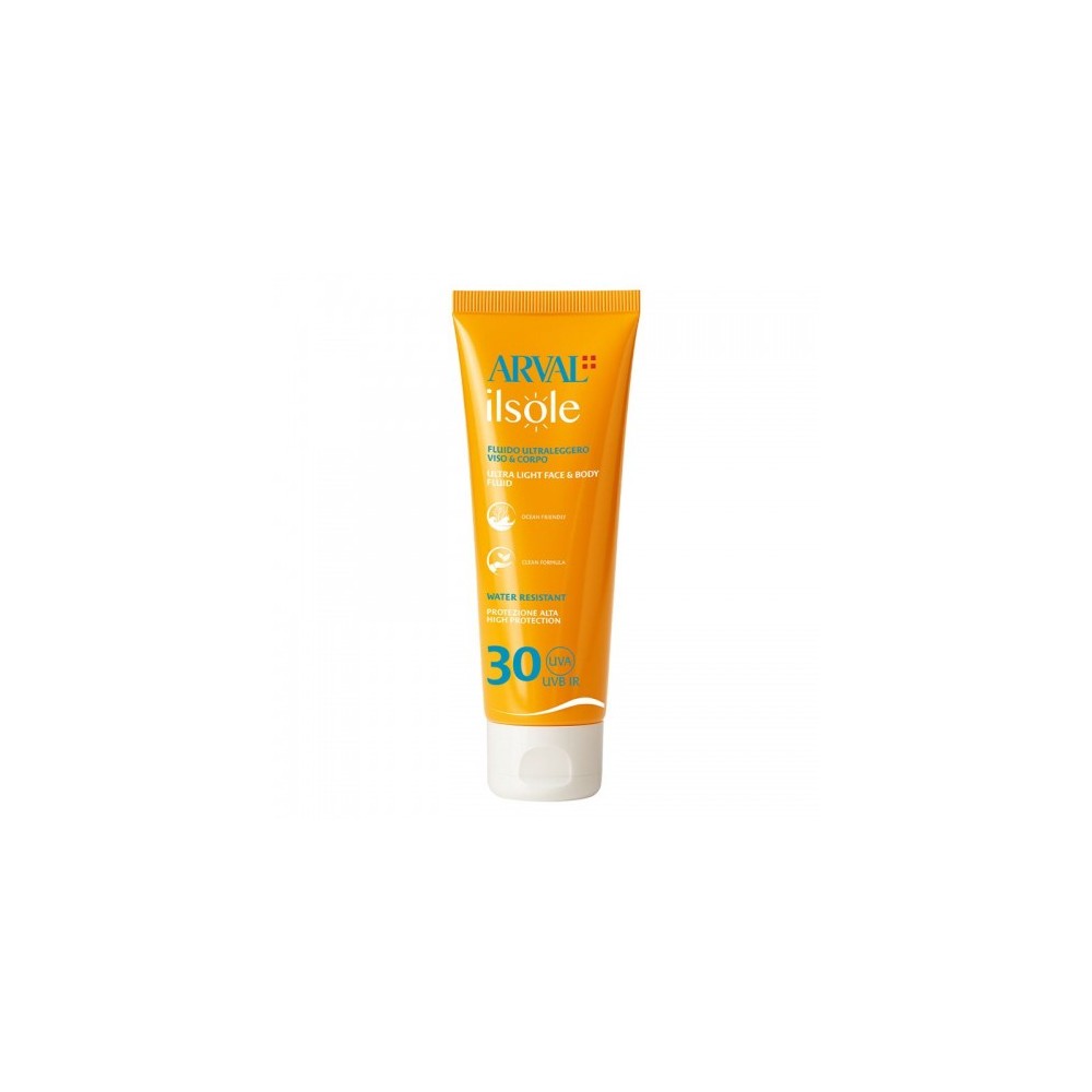 Arval Il Sole Spf30 - Fluido Ultraleggero Viso E Corpo 150 Ml 