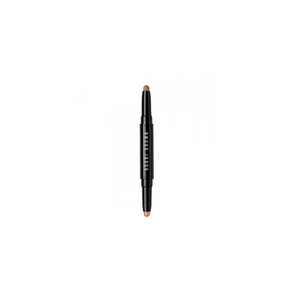 Bobbi Brown Dual-Ended Long-Wear Cream Ombretto Duo In Stick Heat Ray + Biscotti 