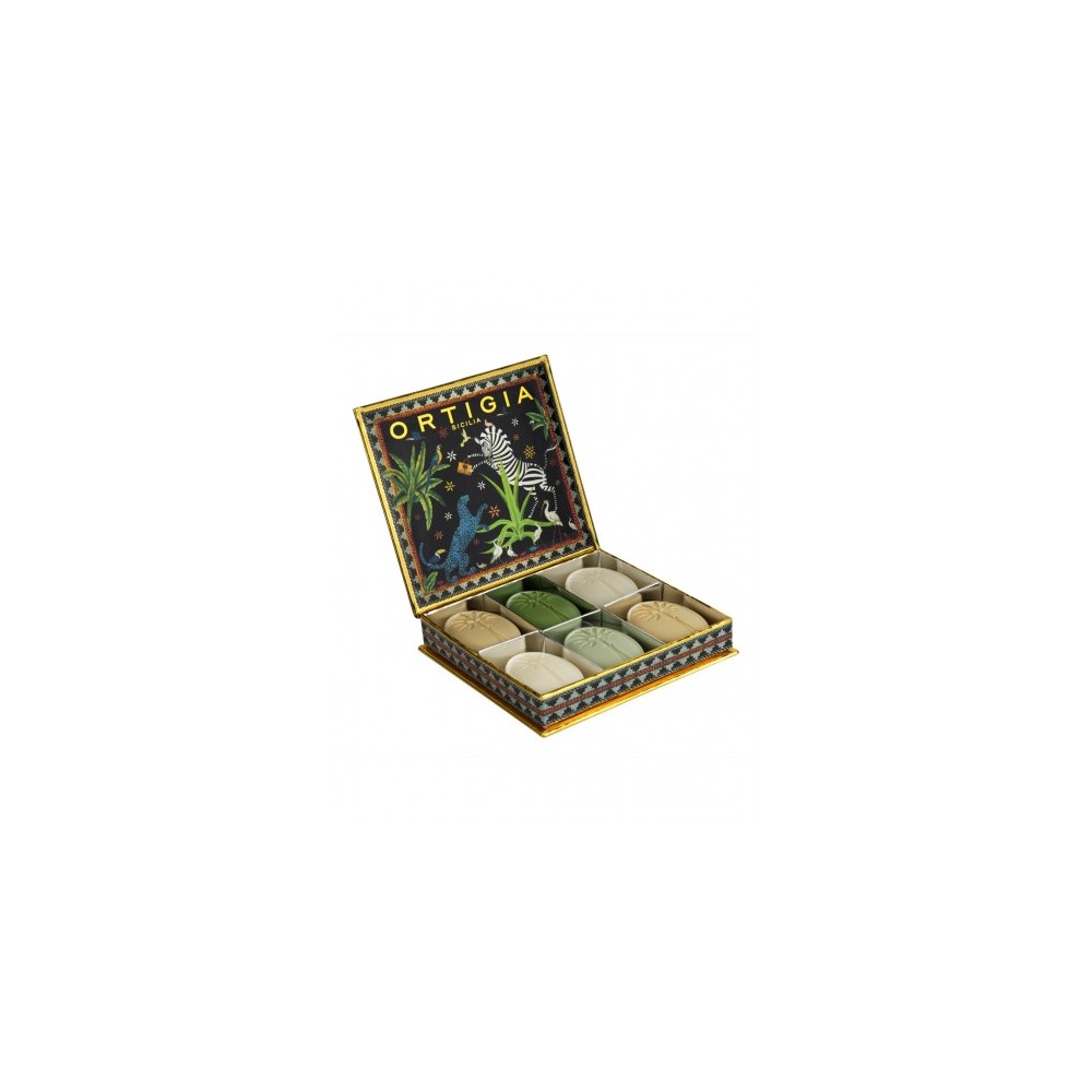 Ortigia Jungle - Set di 6 Saponi Artigianali da 25 gr 