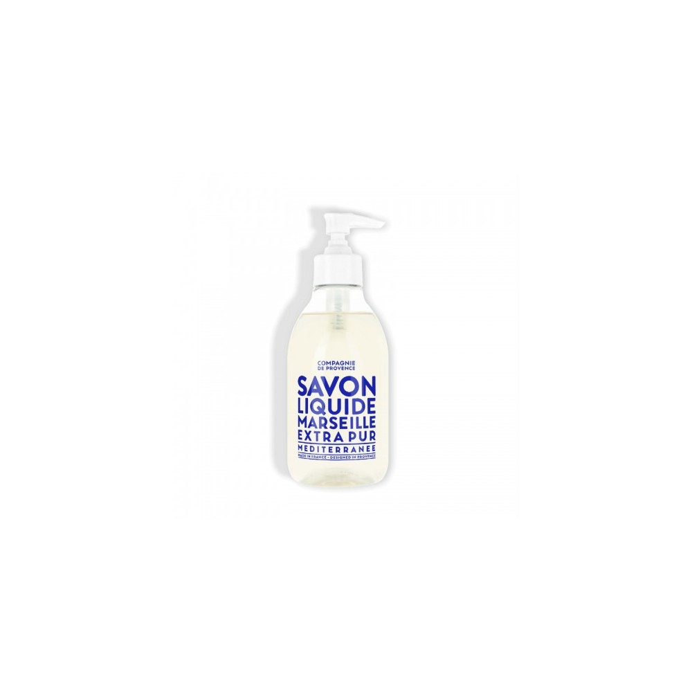 Compagnie De Provence Liquid Marseille Soap Mediterranean Sea - Sapone Delicato 300 Ml 