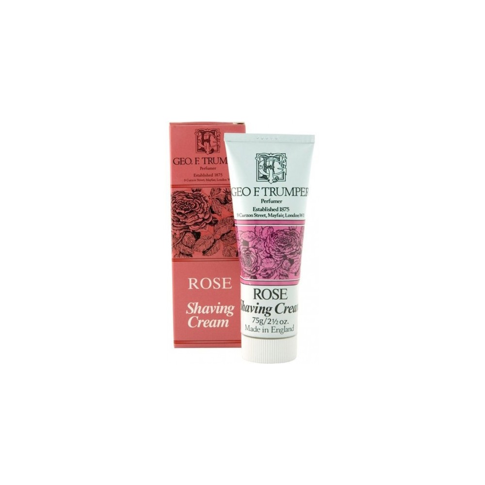 Geo Trumper Rose Soft - Crema Da Barba Per Pelli Sensibili 75 Gr 