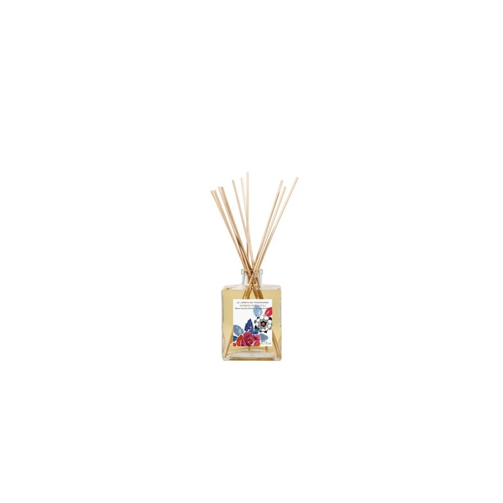  Fragonard Myrrhe Patchouli - Diffusore Per Ambienti 200 Ml + 10 Bastoncini 