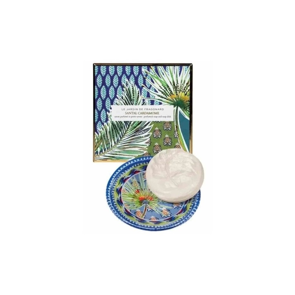 Fragonard Santal Cardamome - Sapone Solido + Piattino 