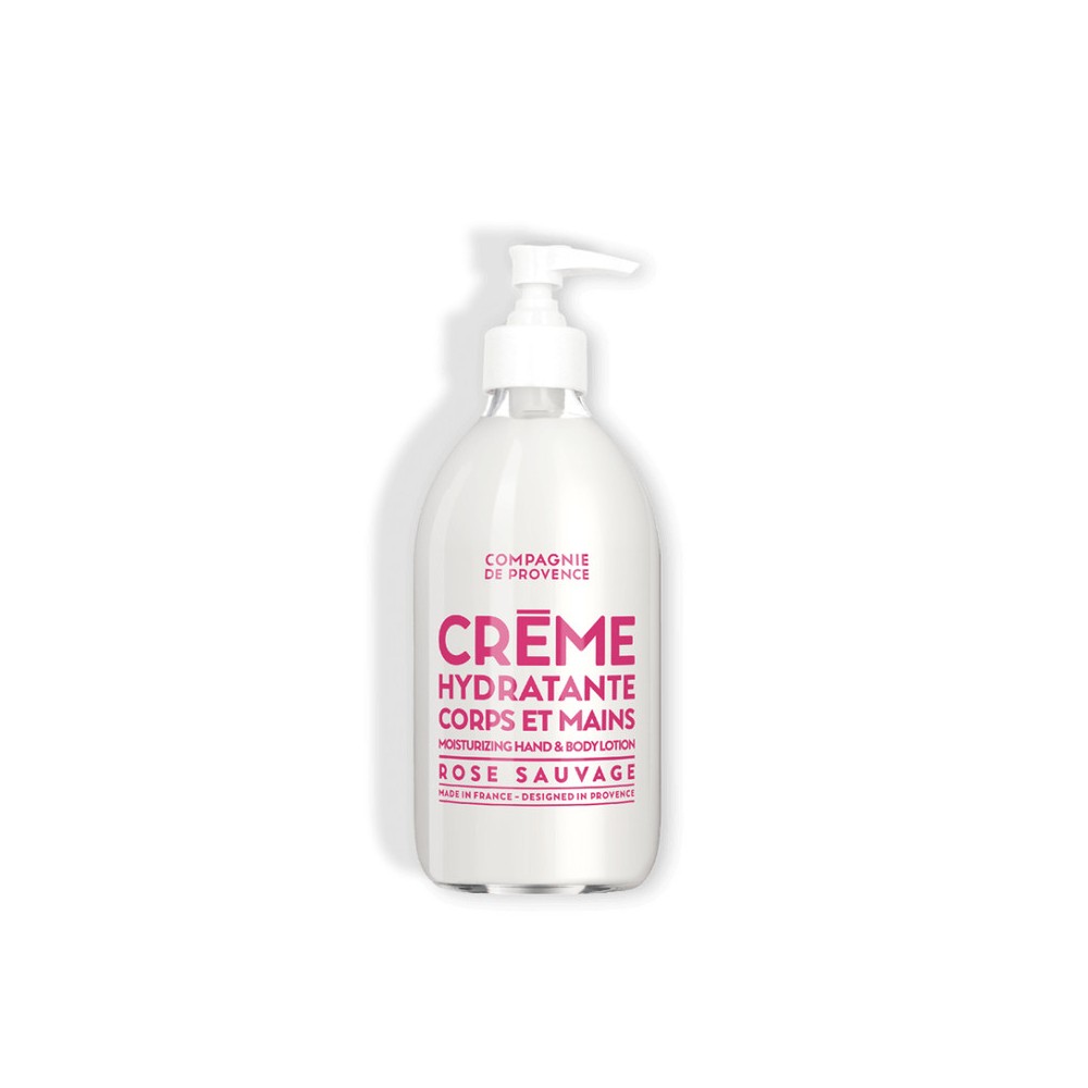 Compagnie De Provence Moisturizing Hand And Body Lotion Wild Rose - Lozione Idratante E Nutriente Per Mani E Corpo 300 Ml 