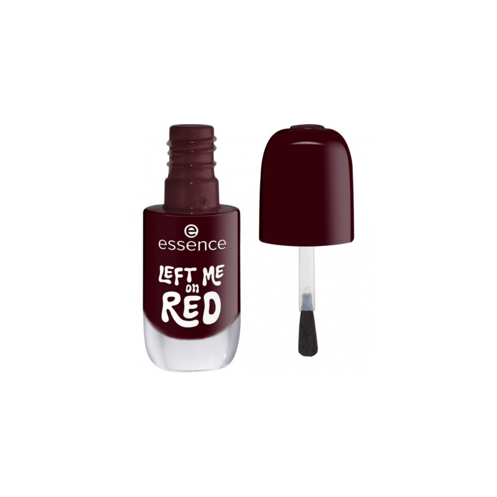 Essence gel nail polish - Smalto Unghie N. 12 Left me on red 