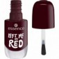 Essence gel nail polish - Smalto Unghie N. 12 Left me on red