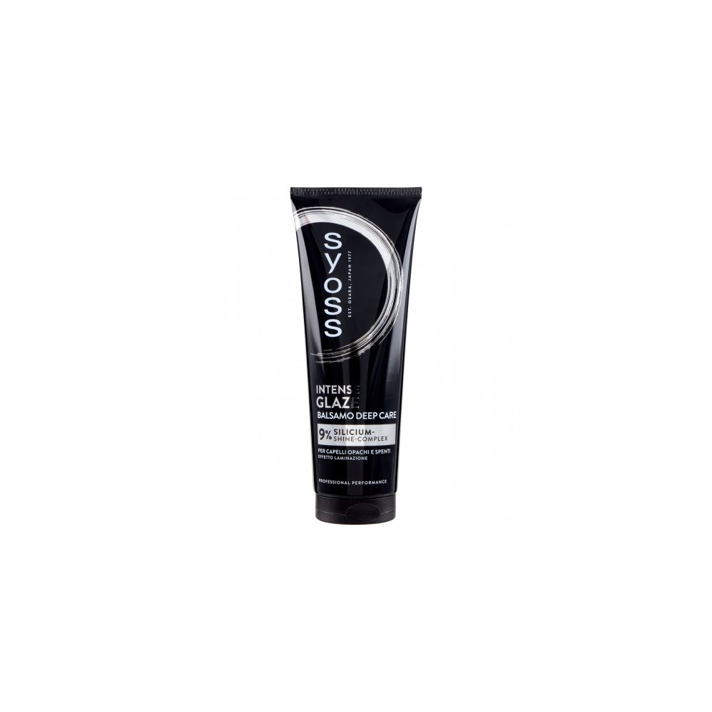 Syoss Intense Glaze Deep Care - Balsamo Ristrutturante e Illuminante per Capelli Danneggiati e Spenti 250 ml 