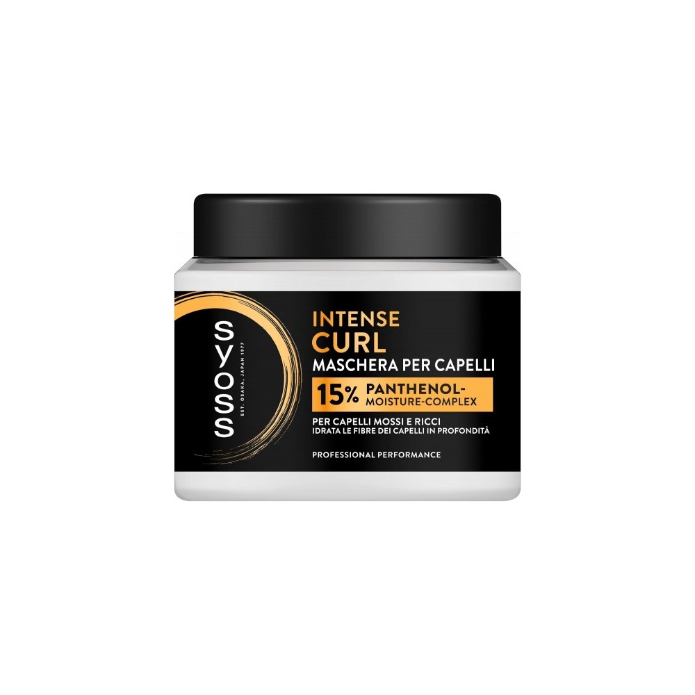 Syoss Intense Curl - Maschera Per Capelli Ricci e Mossi 400 ml 