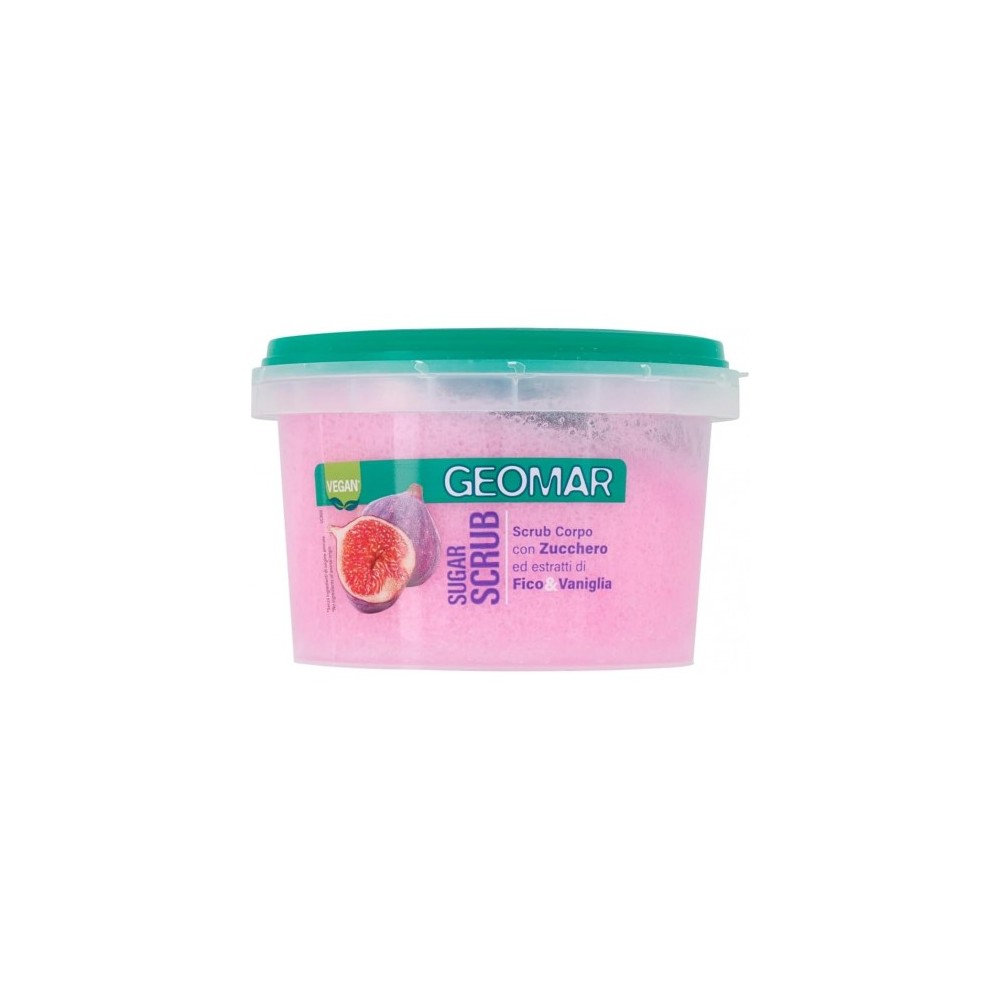Geomar Fruity Sugar Scrub Corpo Fico & Vaniglia - Scrub Corpo 300 gr 