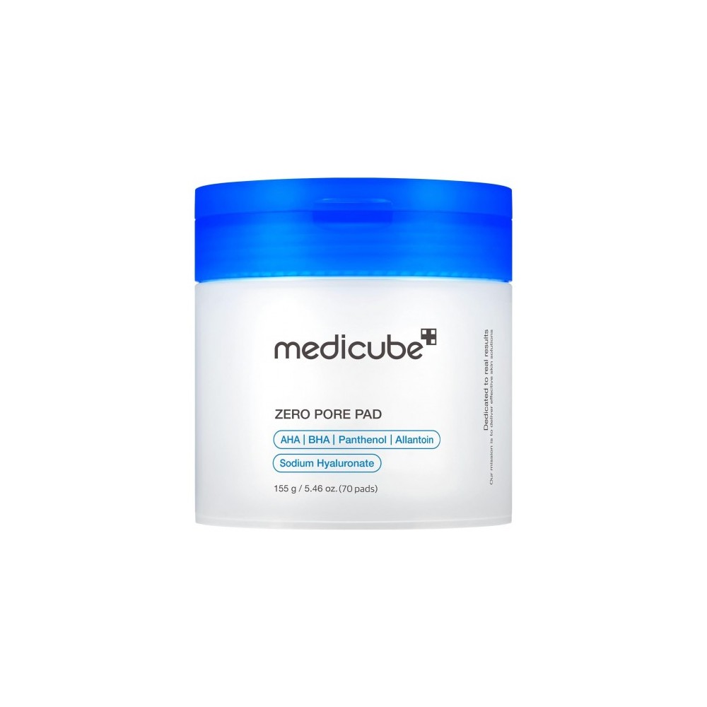 Medicube Zero Pore Pad - 70 Dischetti Esfolianti con Aha e Bha 