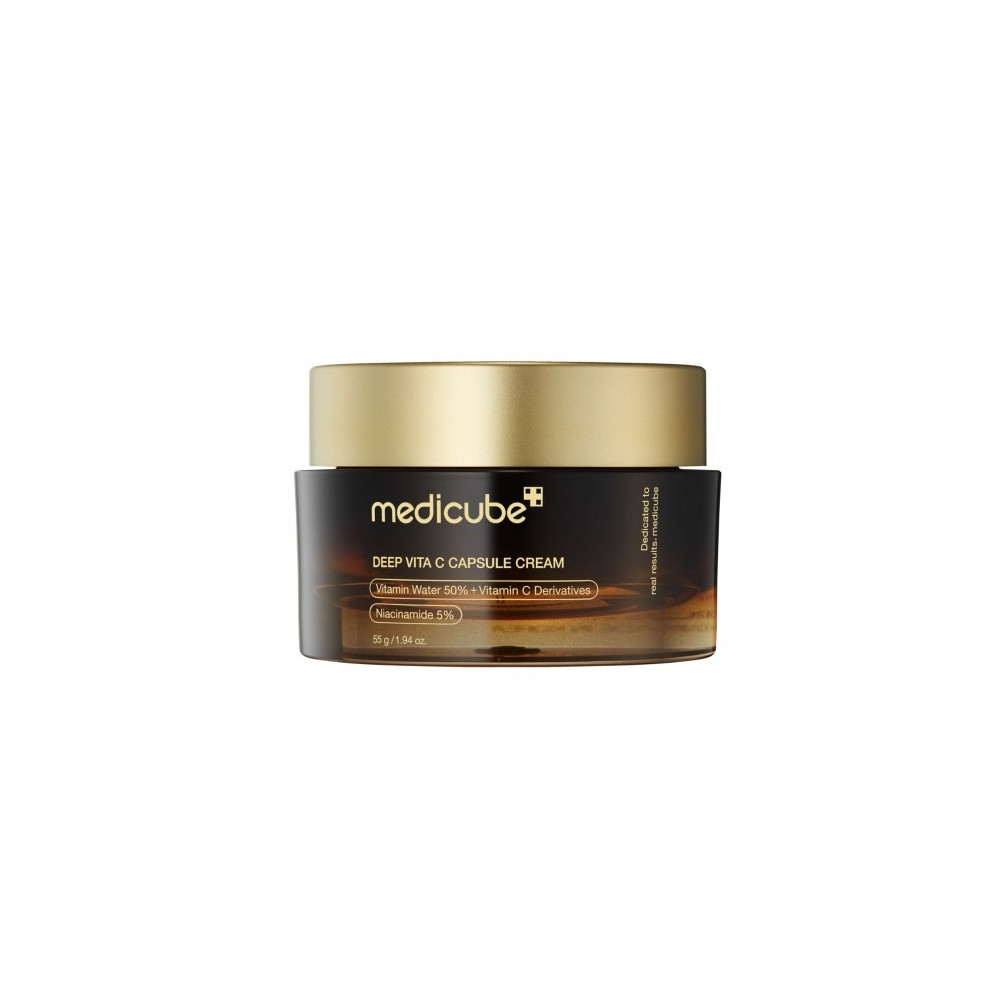Medicube Deep Vita C Capsule Cream - Crema Viso Illuminante e Idratante 55 gr 
