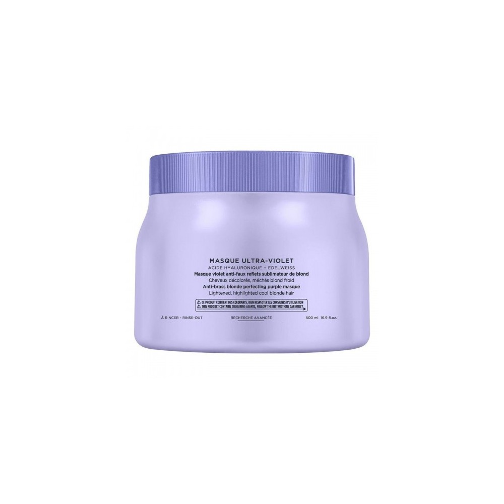 Kerastase Masque Ultra-Violet - Trattamento Intensivo Per Capelli Biondi 500 Ml 