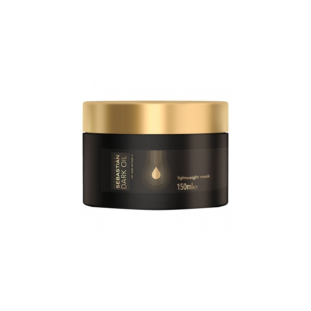 Sebastian Professional Dark Oil Lightweight Mask - Trattamento Nutriente 150 Ml 