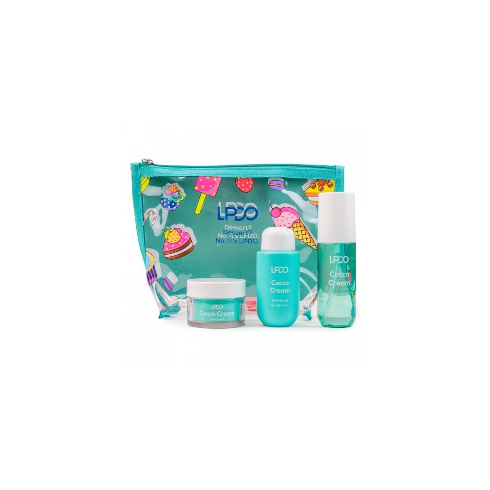 Lpdo Cocco Cream - Body Spray + Shower Gel + Body Cream + Pochette 
