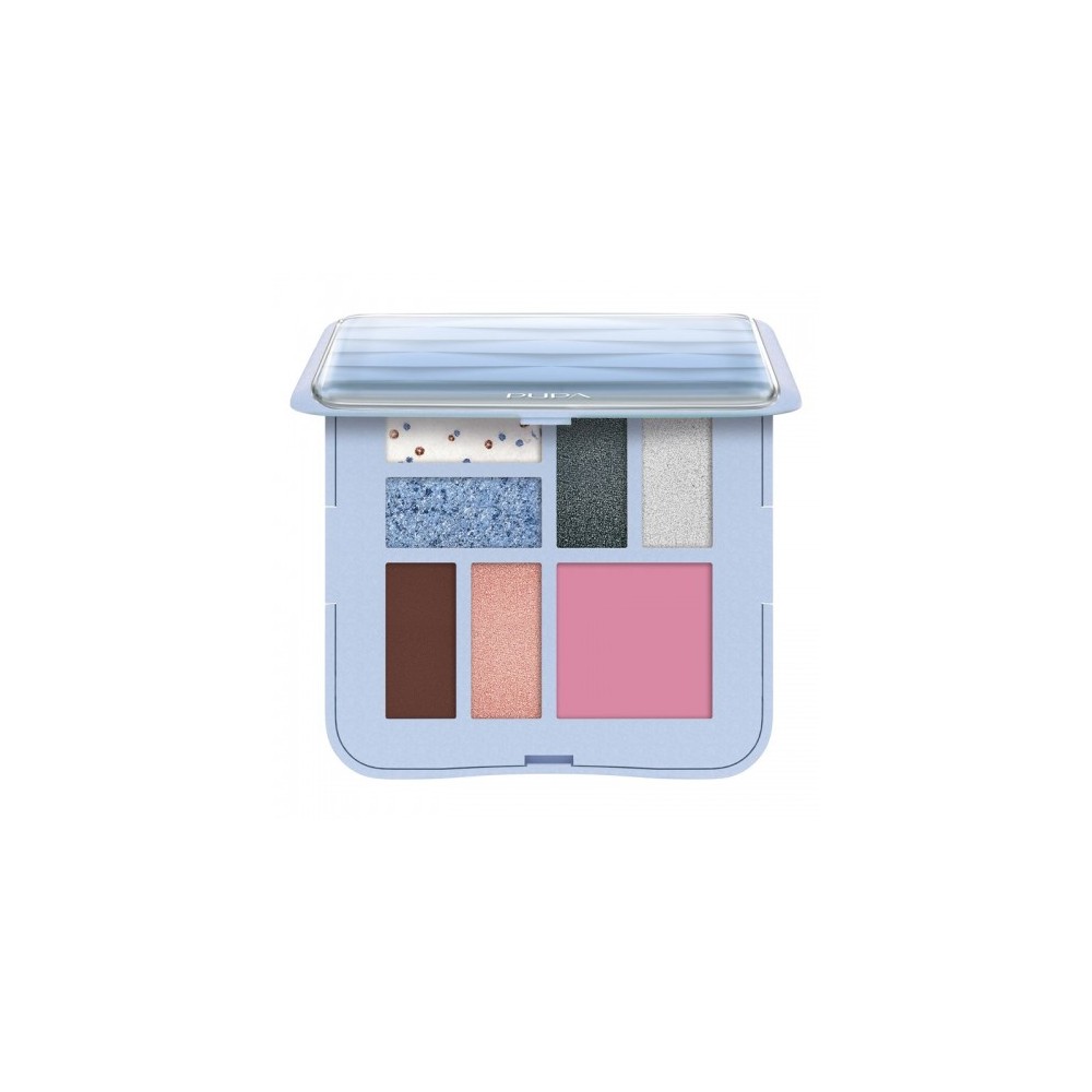 Pupa 3D Effect - Palette Small N. 002 Light Blue 