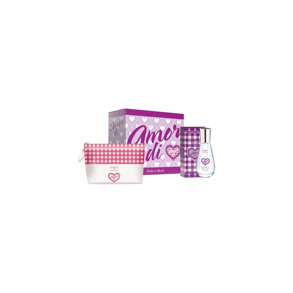 Gocce Di Napoleon Amor Di Dalia E Musk - Eau De Toilette Donna 30 Ml Vapo + Pochette 