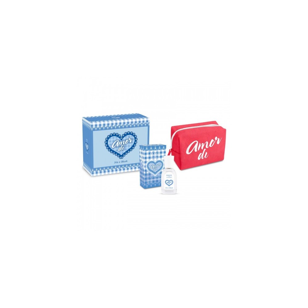 Gocce Di Napoleon Amor Di Iris E Musk - Eau De Toilette Spray 30 Ml + Pochette 