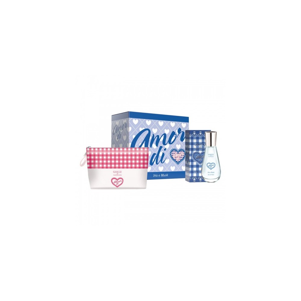 Gocce Di Napoleon Amor Di Iris E Musk - Eau De Toilette Donna 30 Ml Vapo + Pochette 