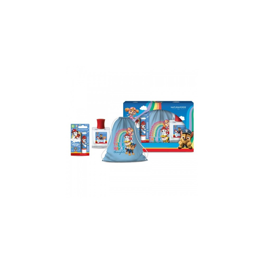 Naturaverde Paw Patrol - Eau De Toilette 50 Ml Spray + Balsamo Labbra + Zainetto 