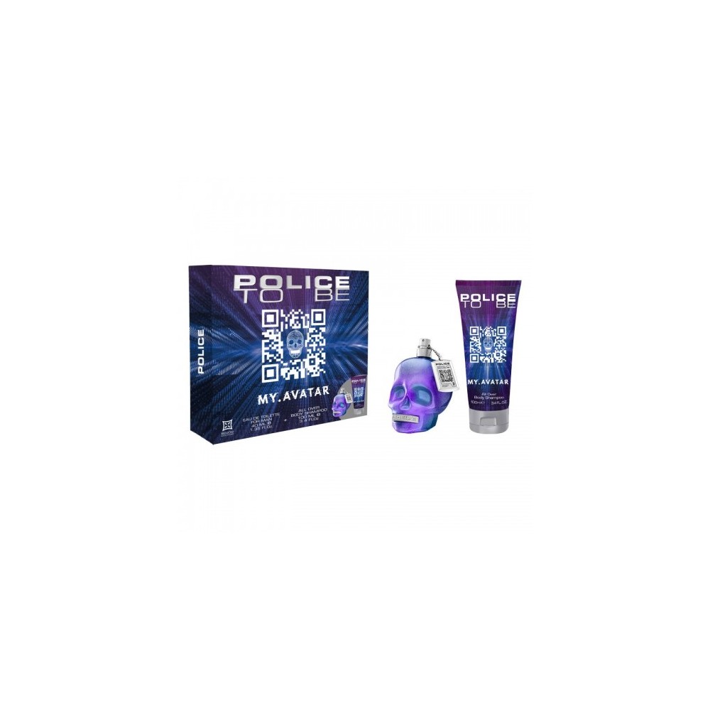 Police My Avatar - Eau De Toilette Uomo 40 Ml + All Over Body Shampoo 100 Ml 