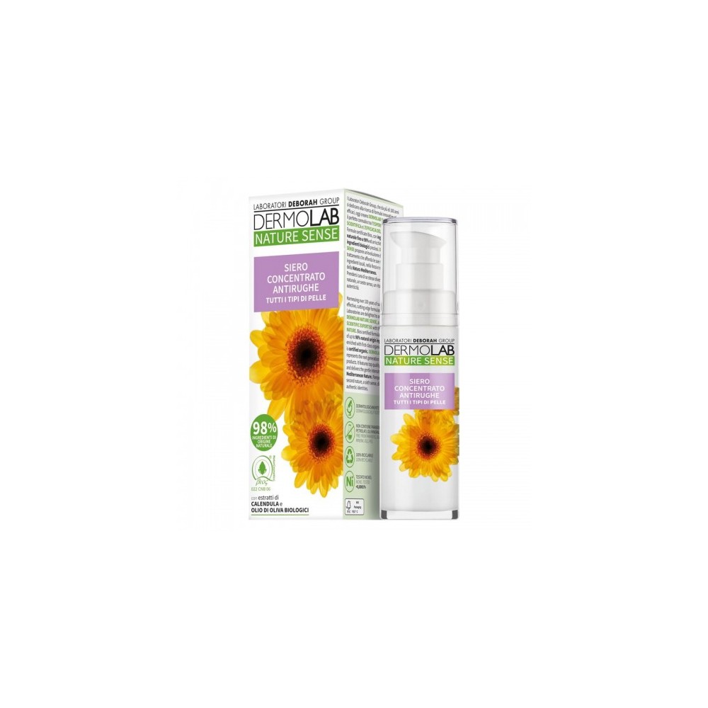 Dermolab Nature Sense - Siero Concentrato Antirughe Rassodante Per Tutti I Tipi Di Pelle 30 Ml 